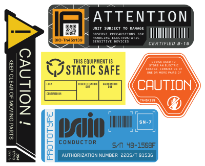 Equipment Labels